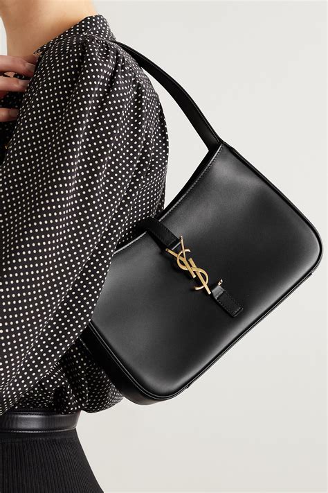 ysl black on black handbag|ysl shoulder bag black.